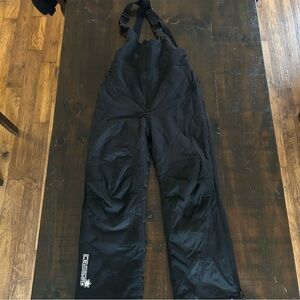 Women's promax, flotex, Black Ski & Snow Bib Pants